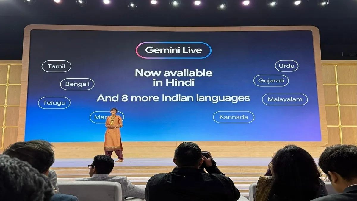 Gemini Live in Hindi 