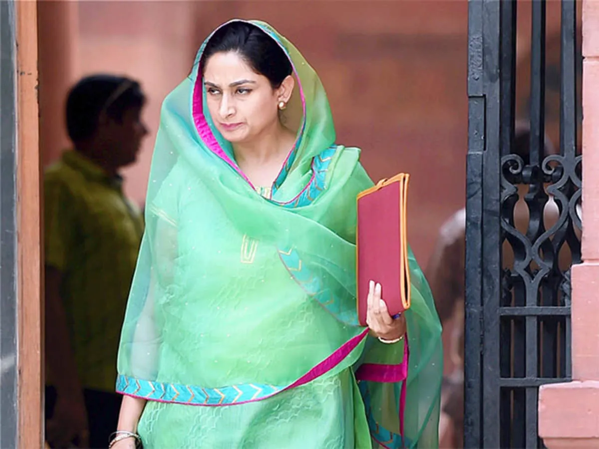 Harsimrat Kaur Badal: Government taking steps to raise food processing  output: Harsimrat Kaur Badal - The Economic Times