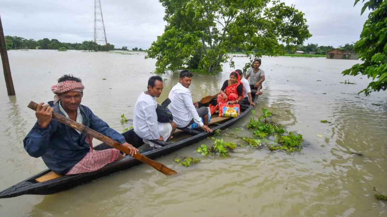 Assam Floods: Flood situation worsens in Assam with over 6.44 lakh affected  across 19 districts