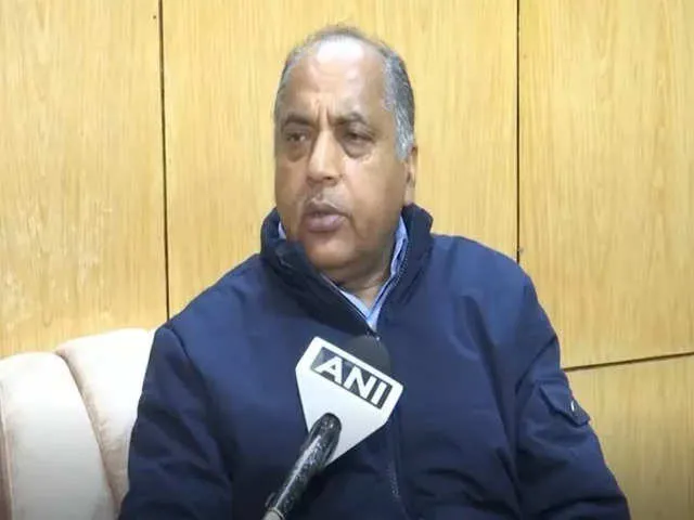 Himachal Pradesh: Sukhu govt's plane may crash at any time, says BJP leader  Jairam Thakur - The Economic Times