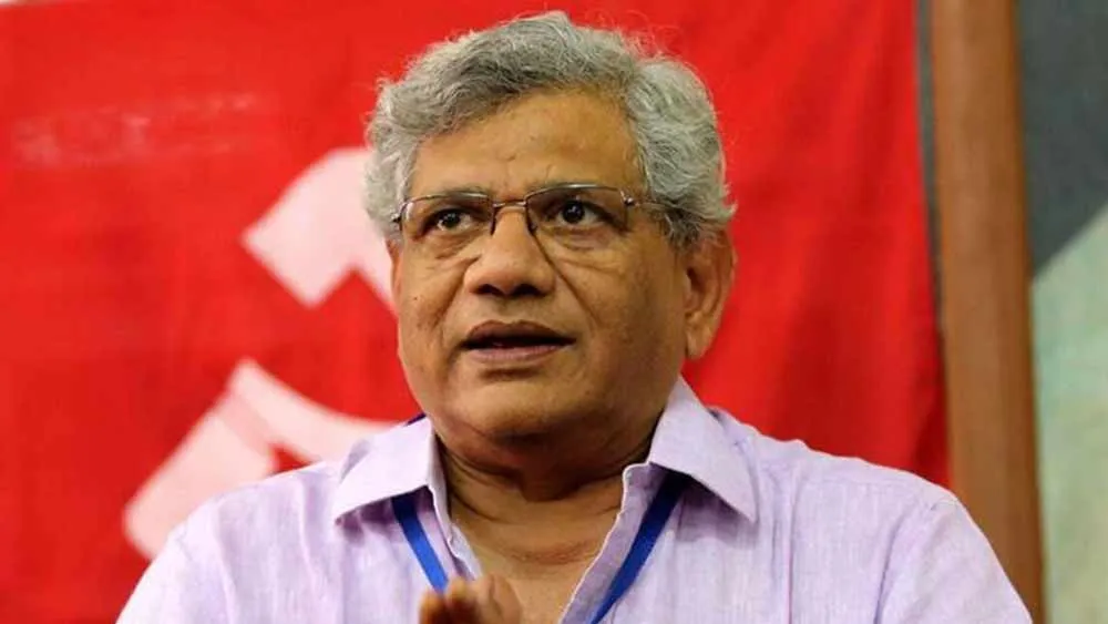 Sitaram Yechury | Sitaram Yechury intervenes in state committee meeting  over alliance with Abbas Siddiqui Dgtl - Anandabazar