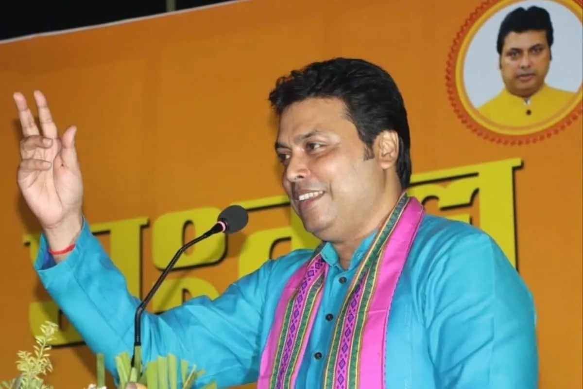 All's Not Well in BJP's Tripura Unit? Ex-CM Biplab Deb Says 'Outsiders  Hampering Party Work' - News18