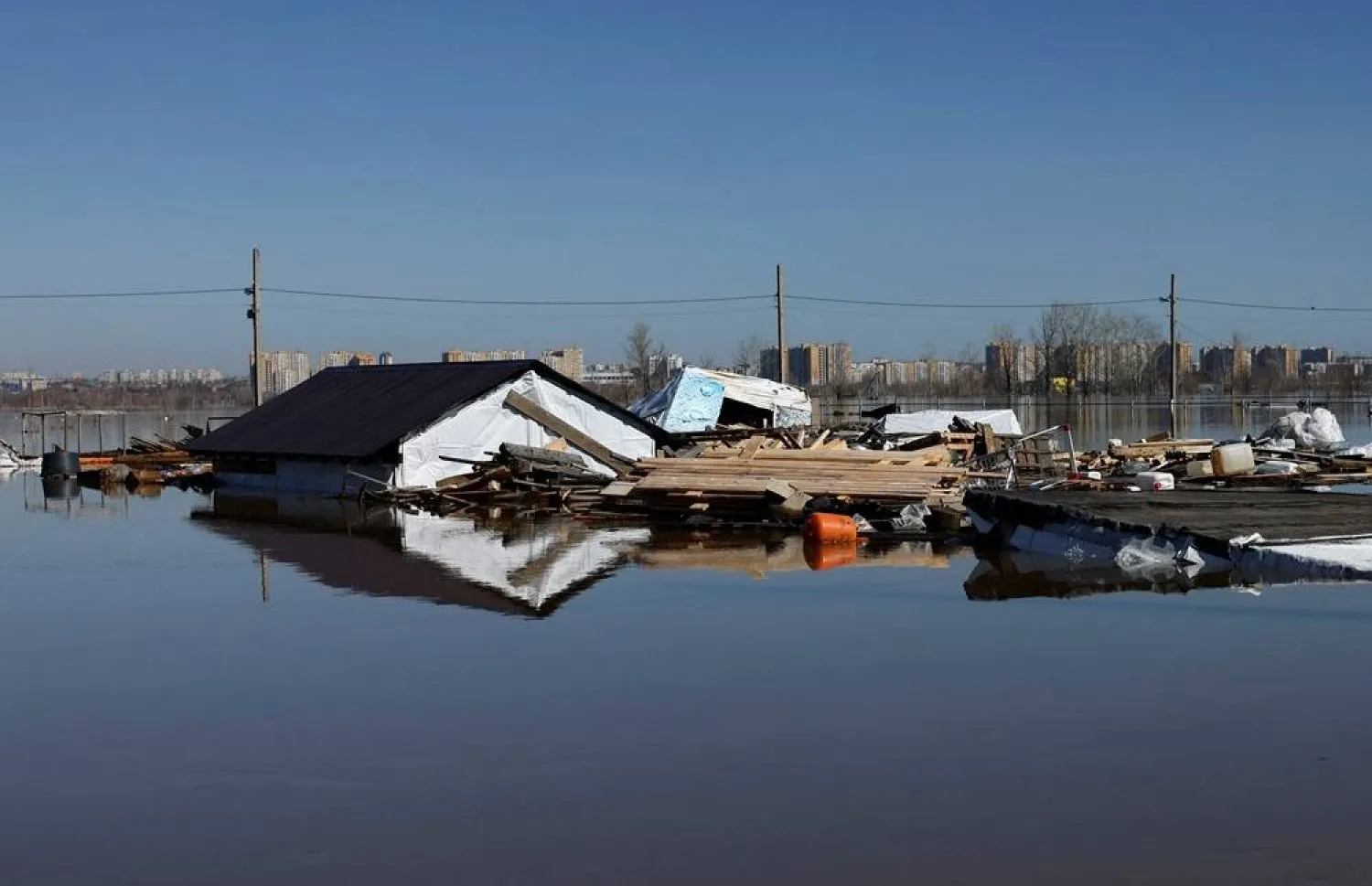 Russian City Calls for Mass Evacuations Due to Rapidly Rising Flood Waters