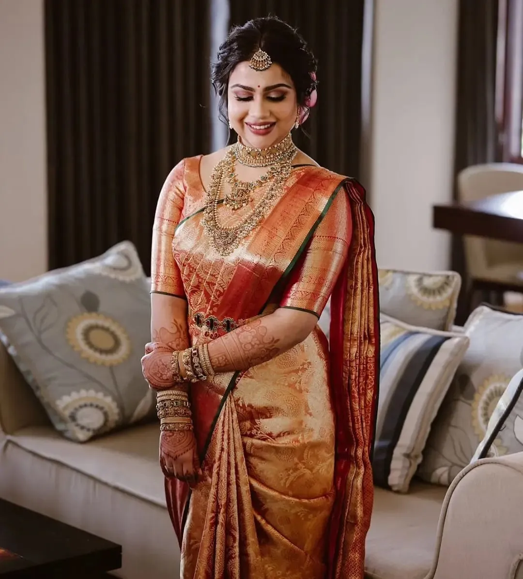 60 Best South Indian Wedding Sarees: Latest Kanjeevaram Silk & Pattu  Designs for Brides to Explore!