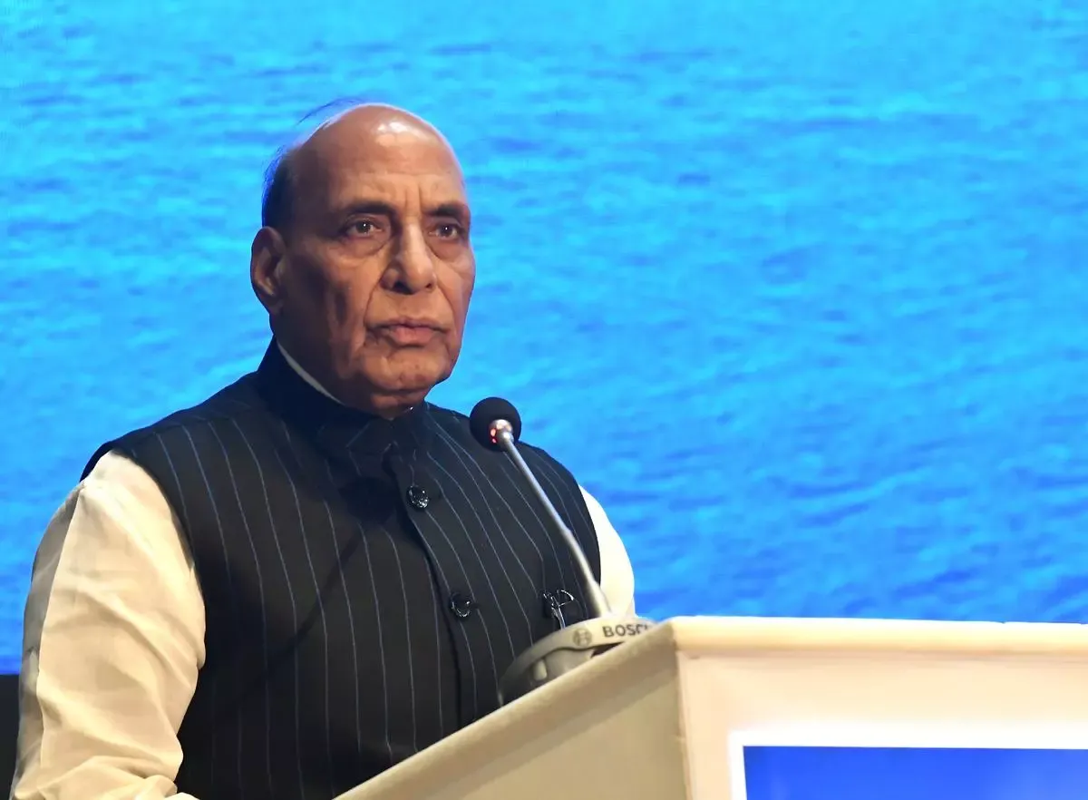 Nations should strive for collective, shared peace, says Rajnath Singh -  The Hindu BusinessLine