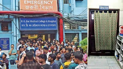 Rape-Murder: PGT Doctor Found Dead at RG Kar Medical College | Kolkata News  - Times of India