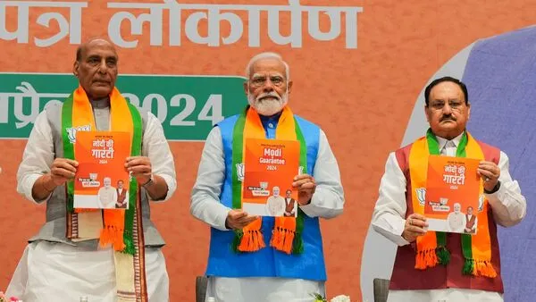 Lok Sabha Elections 2024: BJP's 'Sankalp Patra' Vs Congress's 'Nyay Patra'  explained in 10 key points | Mint