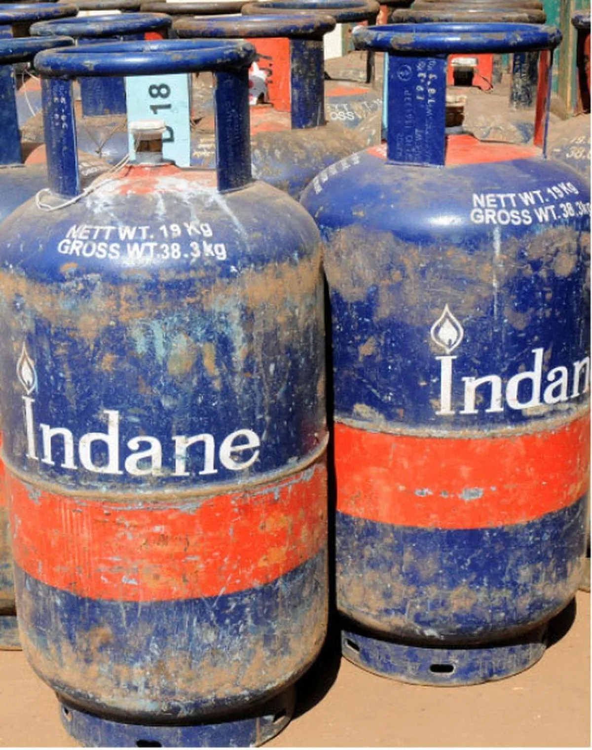 Iron LPG Commercial Gas Cylinder at ₹ 1770 in Jaipur | ID: 22102350633
