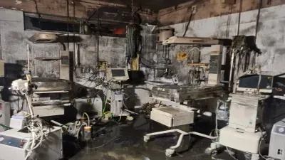 Jhansi Medical College fire: First short circuit in evening ignored,  4-member probe team formed – India TV