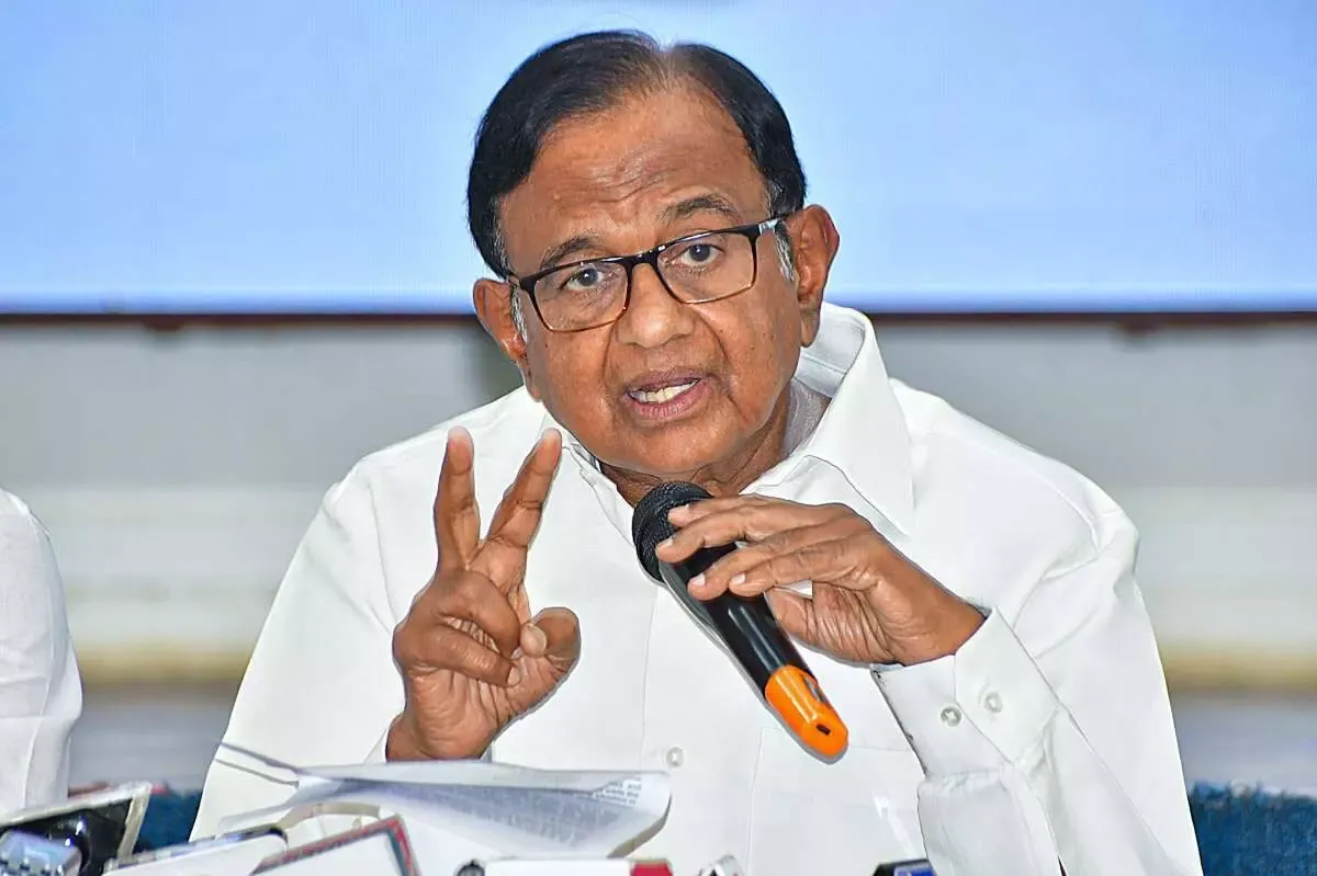 Senior Congress leader P Chidambaram slams Modi government