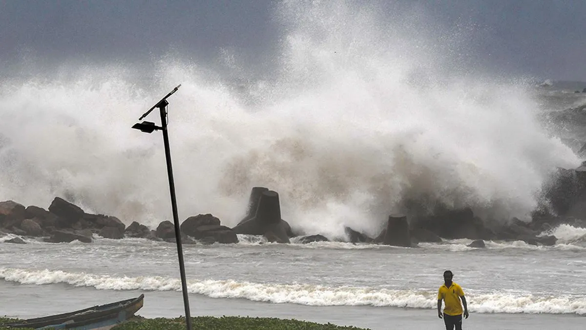 Cyclone Asani weakens as it approaches Andhra coast - The Hindu