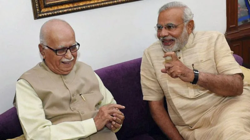 Toiled for decades to give shape, strength to BJP': PM Modi wishes LK  Advani on birthday | 'Toiled for decades to give shape, strength to BJP':  PM Modi wishes LK Advani on