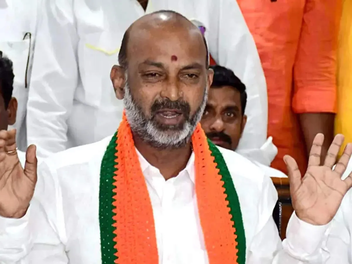 Bandi Sanjay Kumar: Hindutva is central to party's campaign in State:  Telangana BJP president Bandi Sanjay Kumar - The Economic Times