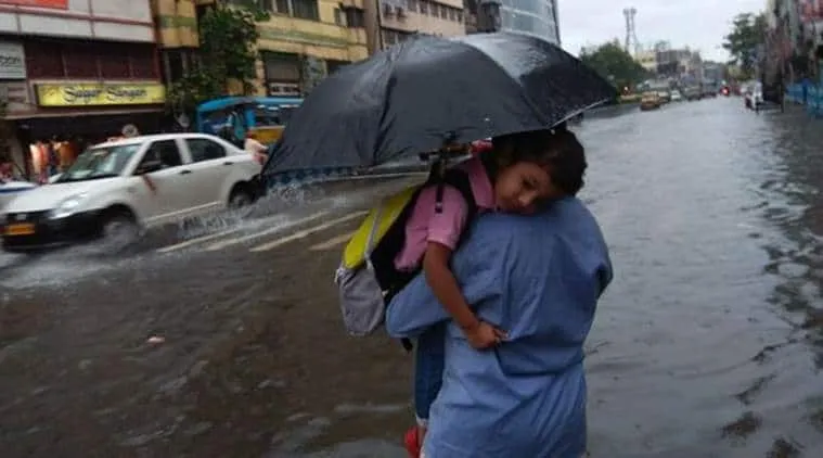 Depression causes heavy rain in Kolkata, other parts of south Bengal | The  Indian Express