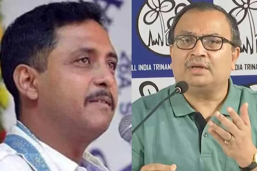 TMC leader Kunal Ghosh slams BJP's Sajal Ghosh । Sangbad Pratidin