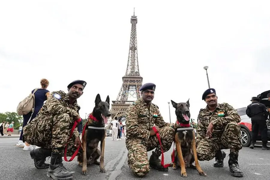 Indian dog squad to maintain security in Paris Olympics 2024