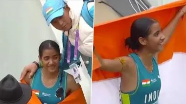 Aarti Wins Bronze Medal in World U20 Athletics Championships 2024 Lima,  Sets New National U20 Record in Women's 10 Km Race Walk | 🏆 LatestLY