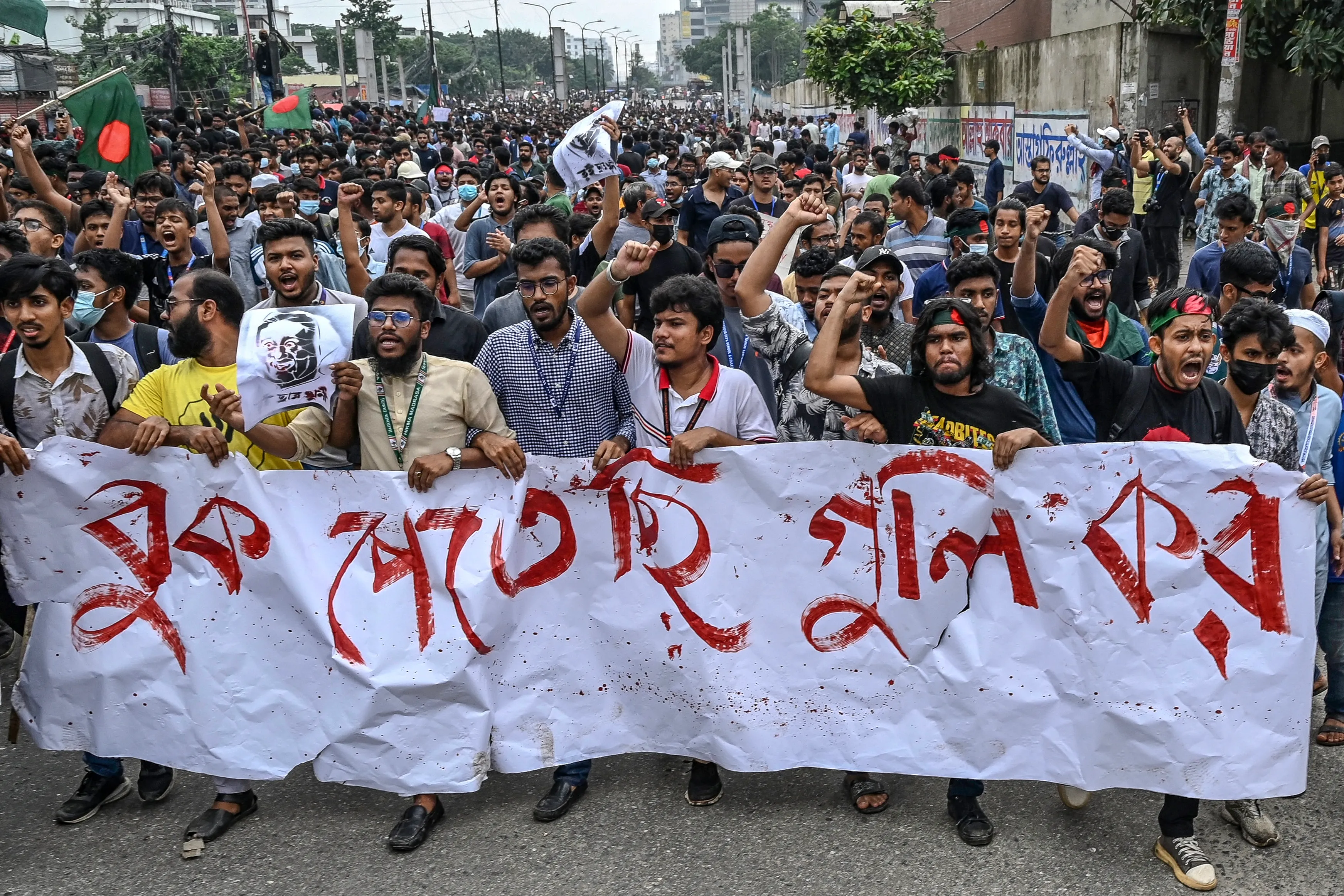 Students renew Bangladesh protests, call for PM Hasina’s resignation