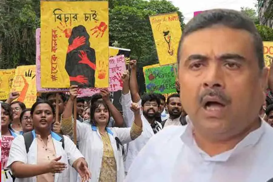 RG Kar: Suvendu Adhikari slams Mamata Banerjee over Doctor's death