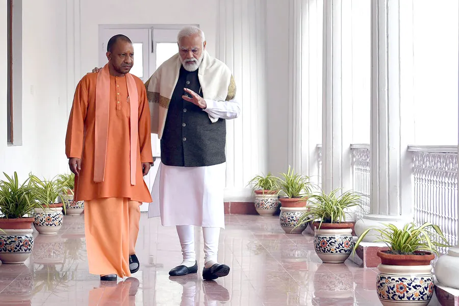 Modi and yogi