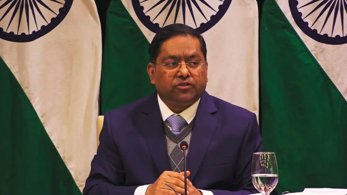 MEA spokesperson Randhir Jaiswal