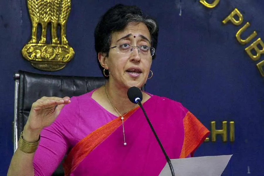  Delhi Water Minister Atishi 