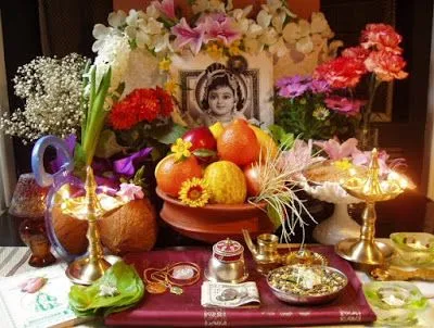 10 Prasad ideas | goddess decor, janmashtami decoration, pooja room design