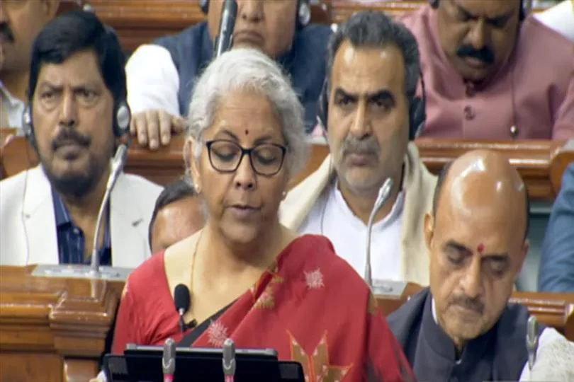 Finance Minister Nirmala Sitharaman presents Union Budget