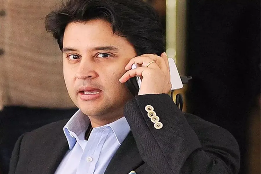 What did Jyotiraditya Scindia say about the International Drone Hub?