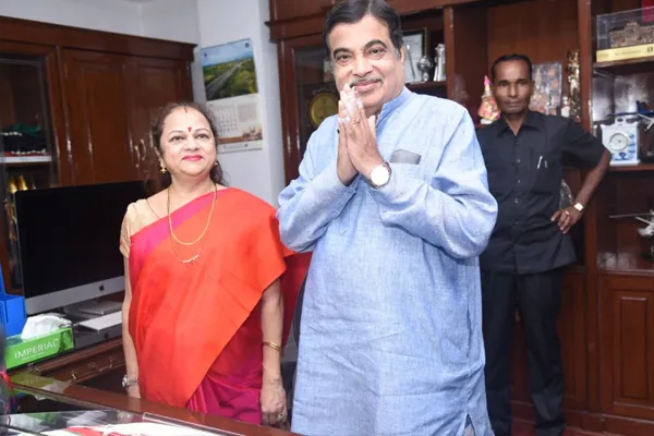 Nitin Gadkari takes charge as Minister of Road Transport and  Highways-m.khaskhabar.com