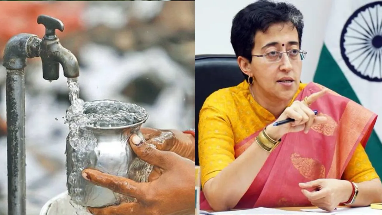 Delhi Water Crisis:दिल्ली में गहराया जल संकट, मंत्री आतिशी ने बयां किया दर्द