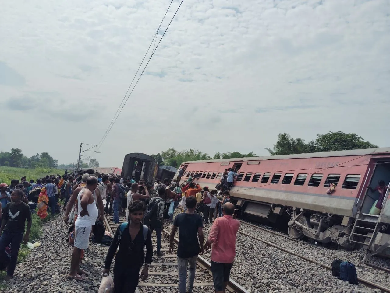 1 Passenger Dies As 12 Coaches Of Chandigarh-Dibrugarh Express Derail In UP