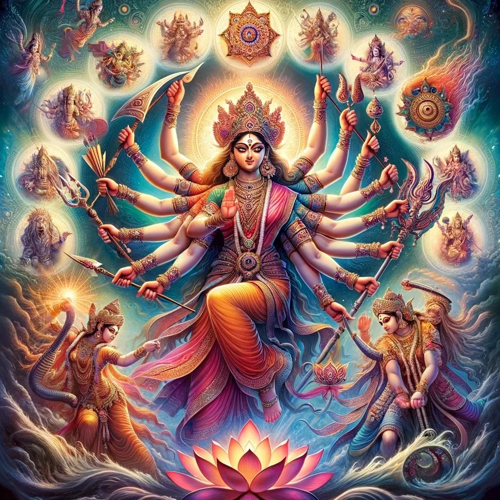 Goddess Durga Maa - Unleashing the Warrior Goddess