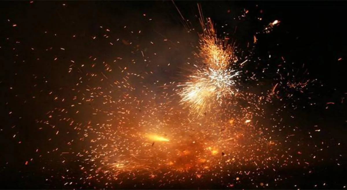 Andhra Pradesh: Firecrackers kept in vehicle during Ganesh idol procession,  10 injured