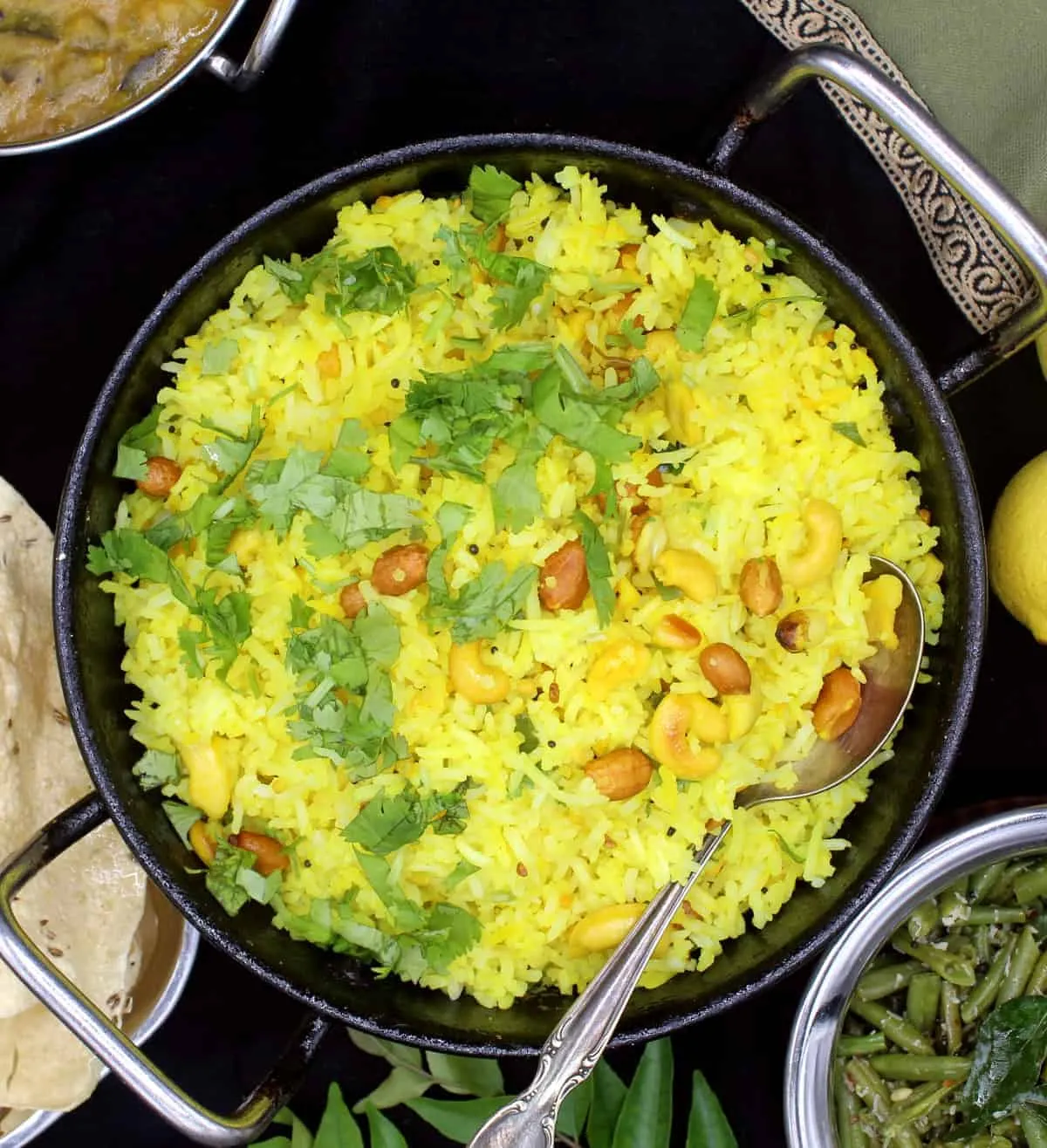Lemon Rice - Holy Cow Vegan