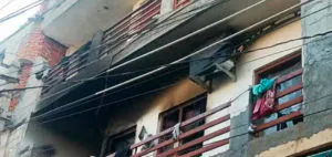 Gurugram: Massive fire in a house, four people working as tailors in a garment  company burnt alive गुरुग्राम : मकान में लगी भीषण आग, गारमेंट कंपनी में टेलर  का काम करने वाले