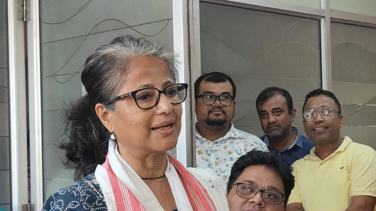 senior journalist cum author Maini Mahanta