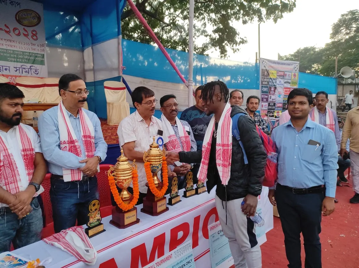 সিন্ধুৰা হাজৰিকা সোৱৰণী প্ৰাইজমানি ফুটবল প্ৰতিযোগিতা
