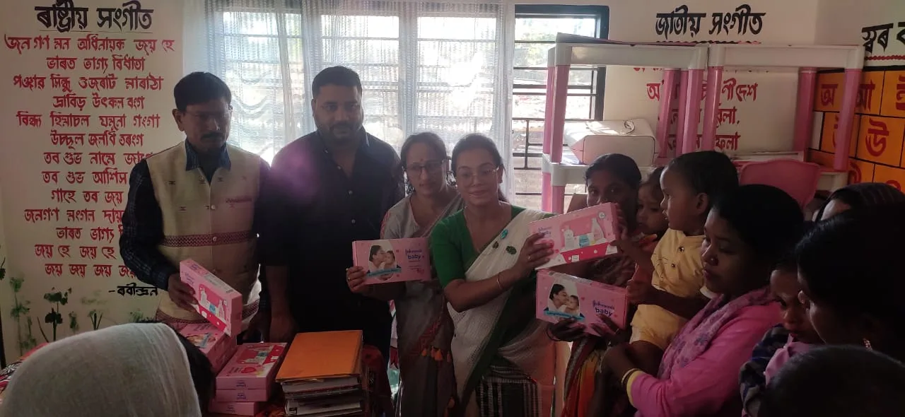 লখিমপুৰত Johnson's ৰ শিশু সজাগতামূলক কাৰ্যসূচী সম্পন্ন..