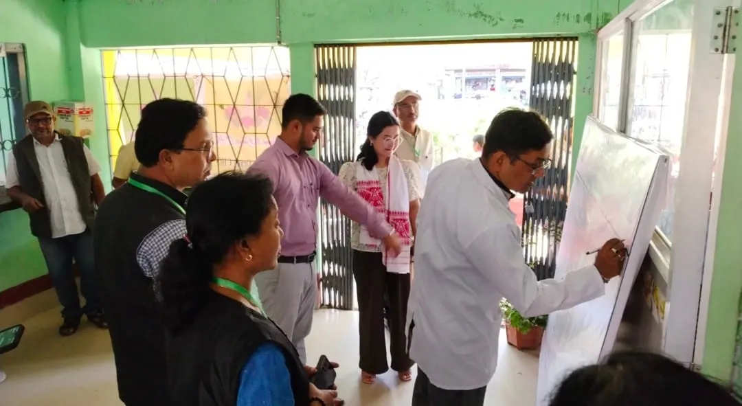 ওৰাং খণ্ড প্ৰাথমিক স্বাস্থ্য কেন্দ্ৰত স্বাস্থ্য সেৱা উৎসৱ...