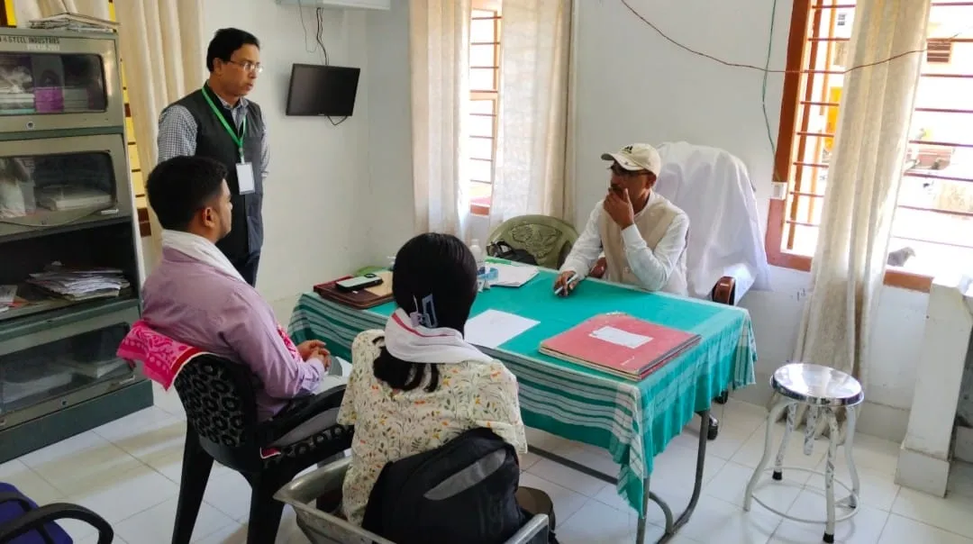 ওৰাং খণ্ড প্ৰাথমিক স্বাস্থ্য কেন্দ্ৰত স্বাস্থ্য সেৱা উৎসৱ...