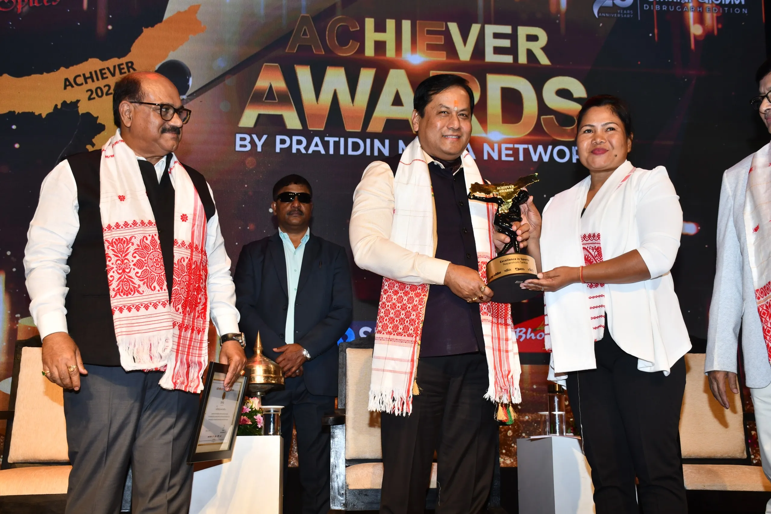 অৰ্জুন নয়নমণি শইকীয়ালৈ Excellence in Sports Award সন্মান