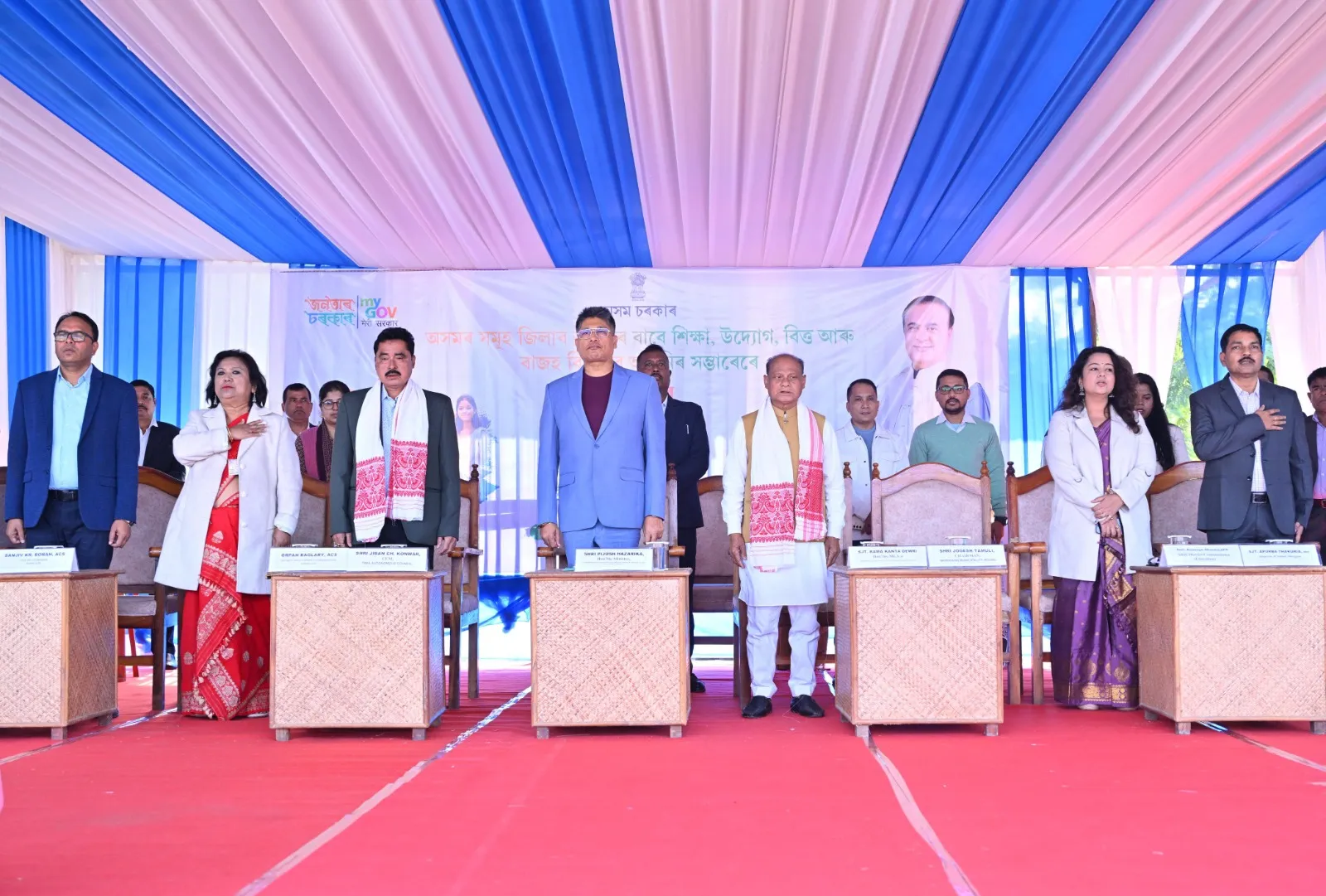 মৰিগাঁৱত বিকাশৰ দিন, বাণীকান্ত কাকতি বঁটা প্ৰদানঃ খেল মহাৰণ আৰম্ভণি
