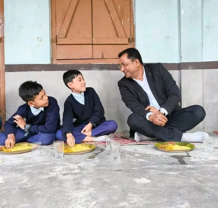 Gunotsav-2025: MLA Rupak Sharma at Palashtal Kasmari Higher Secondary School