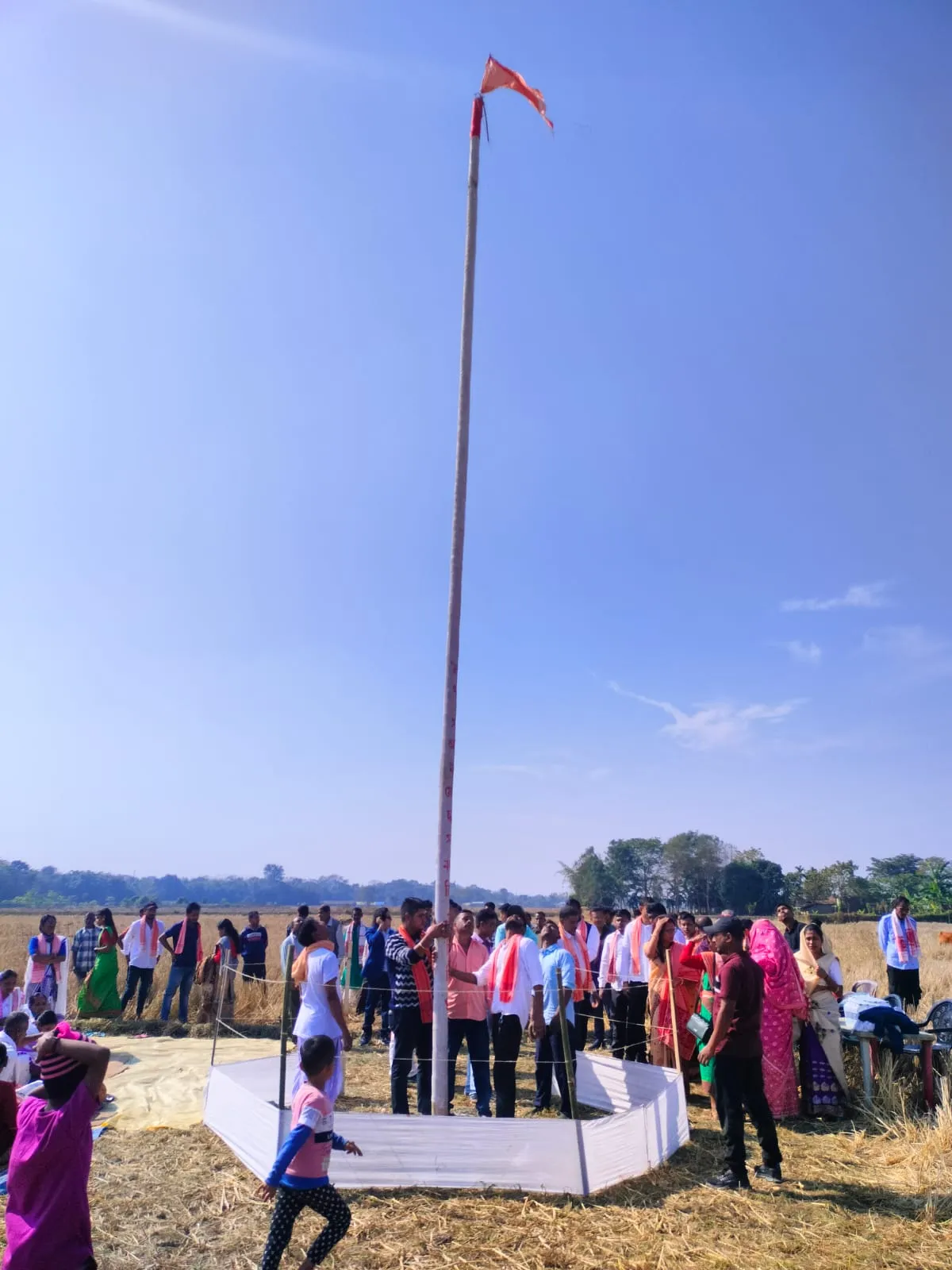 সদৌ অসম নাথ যোগী ছাত্ৰ সন্থাৰ অধিবেশনৰ লাইখুঁটা স্থাপন