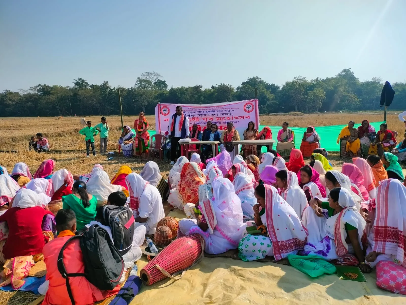 সদৌ অসম নাথ যোগী ছাত্ৰ সন্থাৰ অধিবেশনৰ লাইখুঁটা স্থাপন