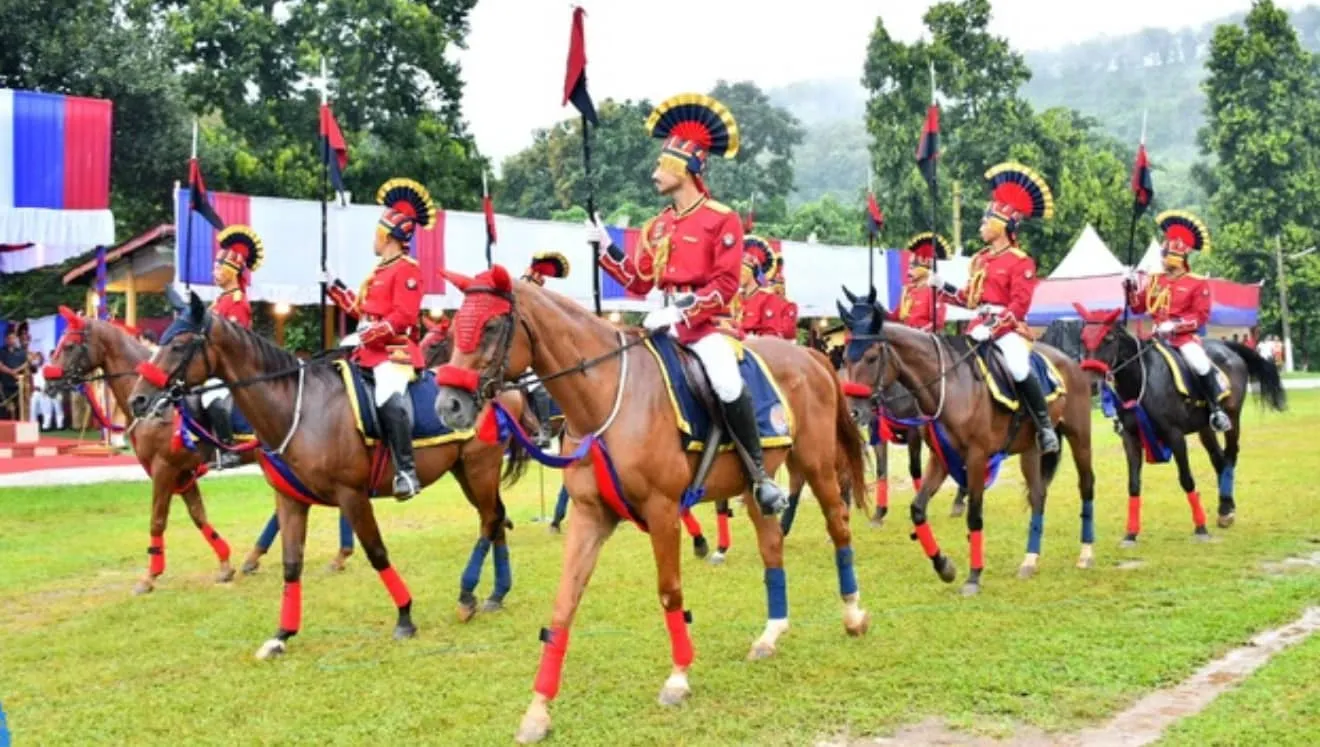 চতুৰ্থ অসম আৰক্ষীৰ পেৰেড গ্ৰাউণ্ডত সঞ্চালক প্ৰধান জি পি সিঙৰ বিদায় অনুষ্ঠান