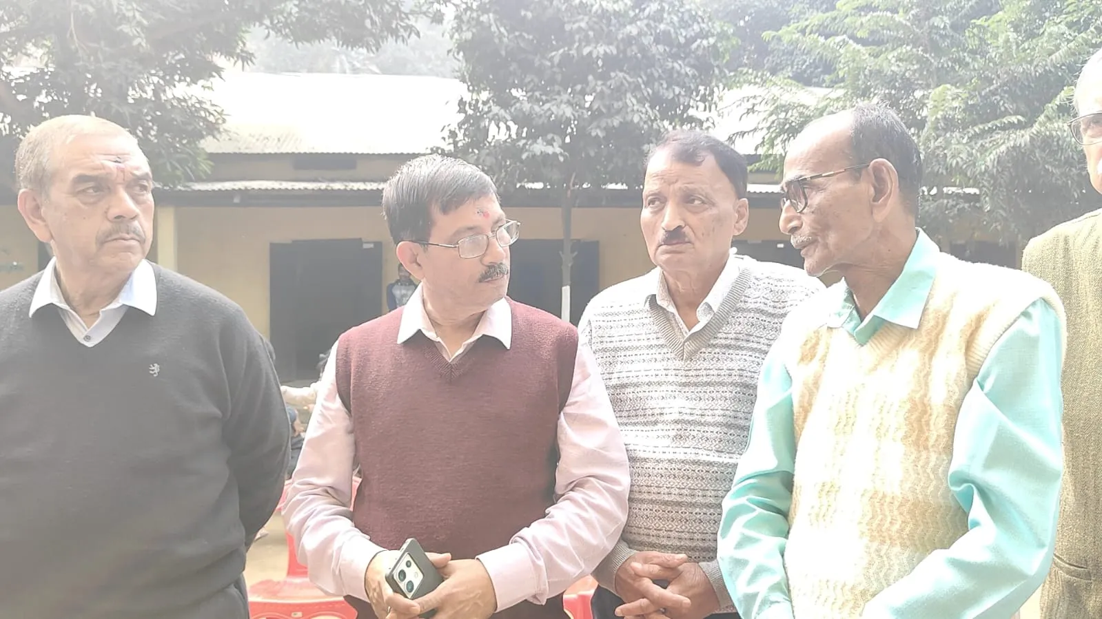 সৰস্বতী পূজাত উপস্থিত প্ৰকাশ মহন্ত