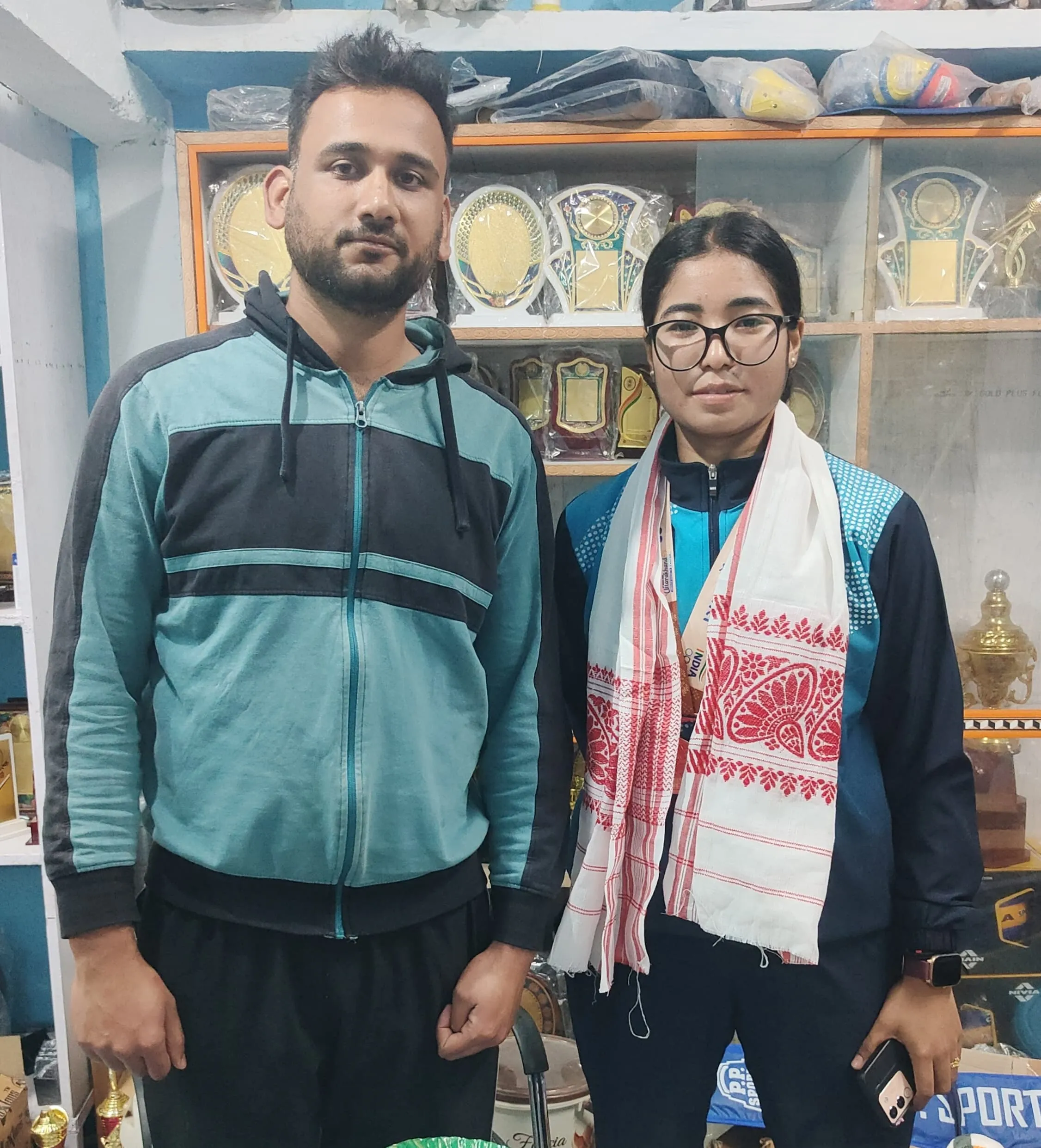 ৰাষ্ট্ৰীয় ক্ৰীড়াত ব্ৰঞ্জৰ পদক লাভ কৰা গহপুৰৰ পূৰ্ণিমা বৰাক পি পি স্প'ৰ্টছৰ সম্বৰ্ধনা...
