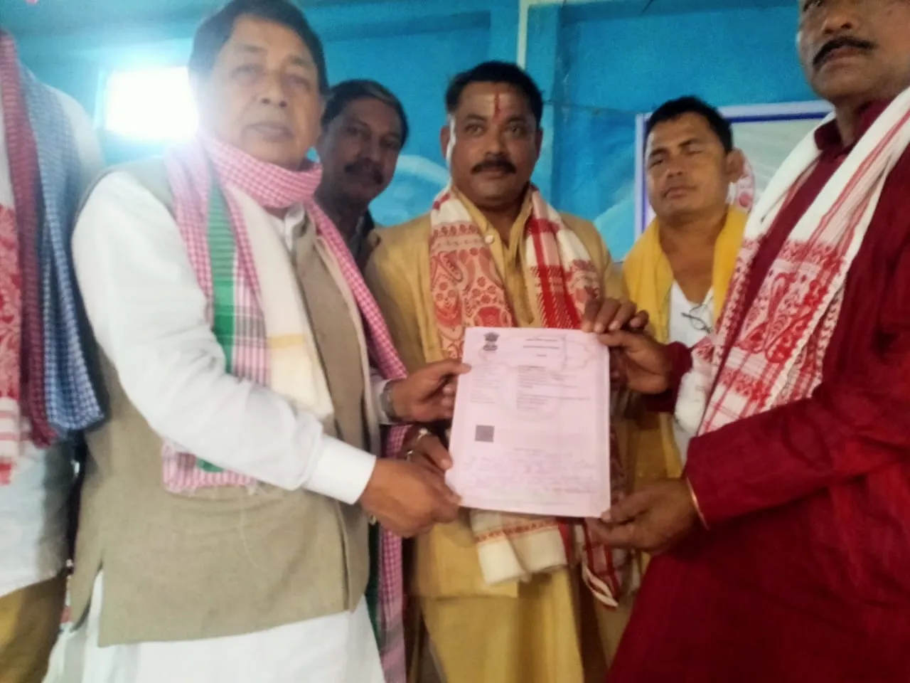 পথাৰকান্দিত কলাক্ষেত্ৰৰ বাবে সত্ৰ মহাসভাক ভূমি হস্তান্তৰ